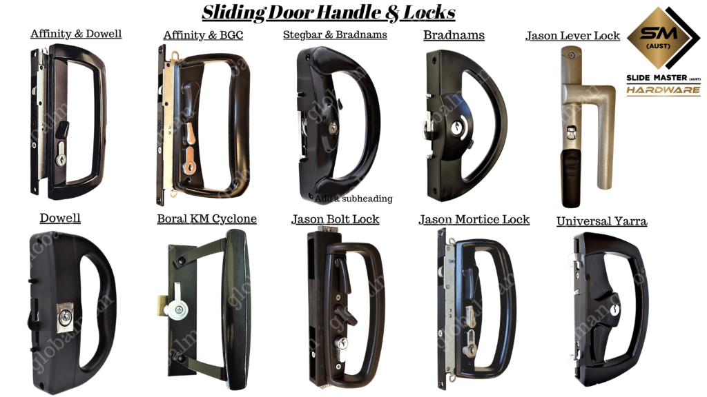 Sliding Door Handle & Locks