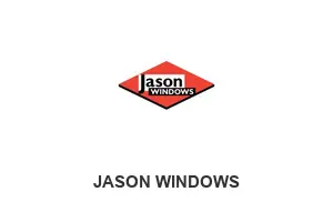 Jason Windows logo – sliding door hardware, sliding door rollers & sliding window rollers stocked by Slide Master Hardware